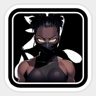 Shinobi Girl Sticker